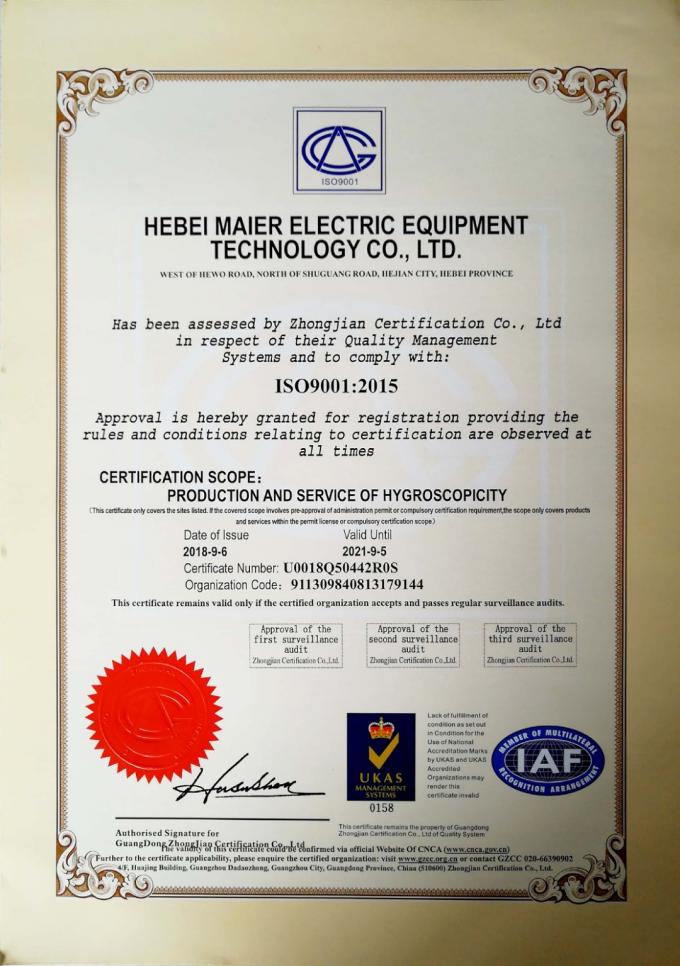 1.5kg Transformer Air Breather / Silica Gel Transformer Breather Automatic